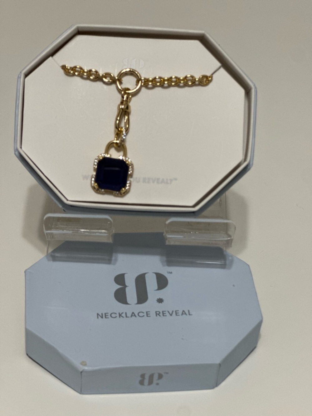 BP OG Gold Necklace - dial up the drama